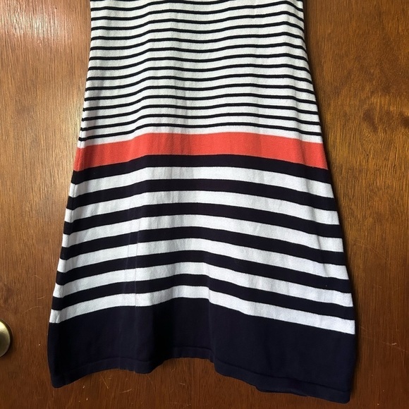 Lilly Pulitzer Navy and White Striped Mini Dress - Picture 3 of 12